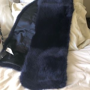 Faux fur wrap